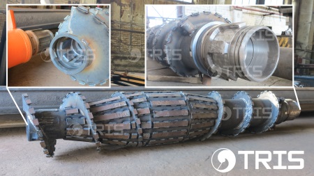 Tarières de compression ou refoulement FOREUSE BOURRANTE DÉGORGEOIR SAA (technologie FDP) Pieux vissés moulés