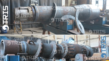 Tarières de compression ou refoulement FOREUSE BOURRANTE DÉGORGEOIR SAA (technologie FDP) Pieux vissés moulés